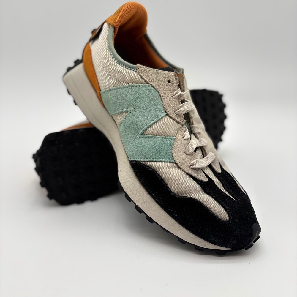 New Balance 327 Cordura‎ Multi-Color Beige Black Modern Retro  Mens 10.5 Sneaker